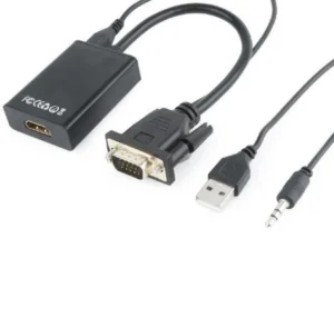 Prepojka VGA M - HDMI F 72