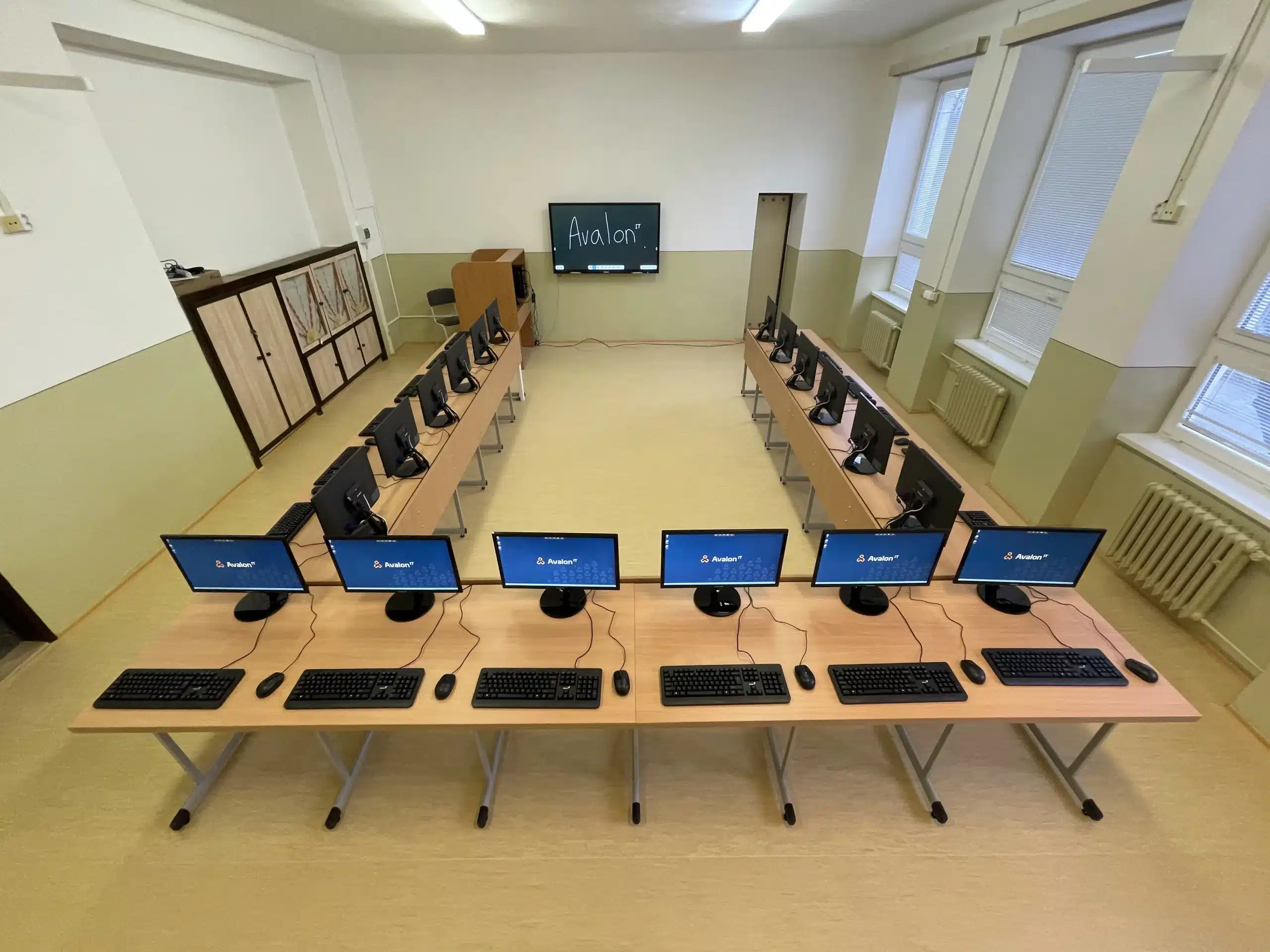Počítačová učebňa Zero klient AIT 37