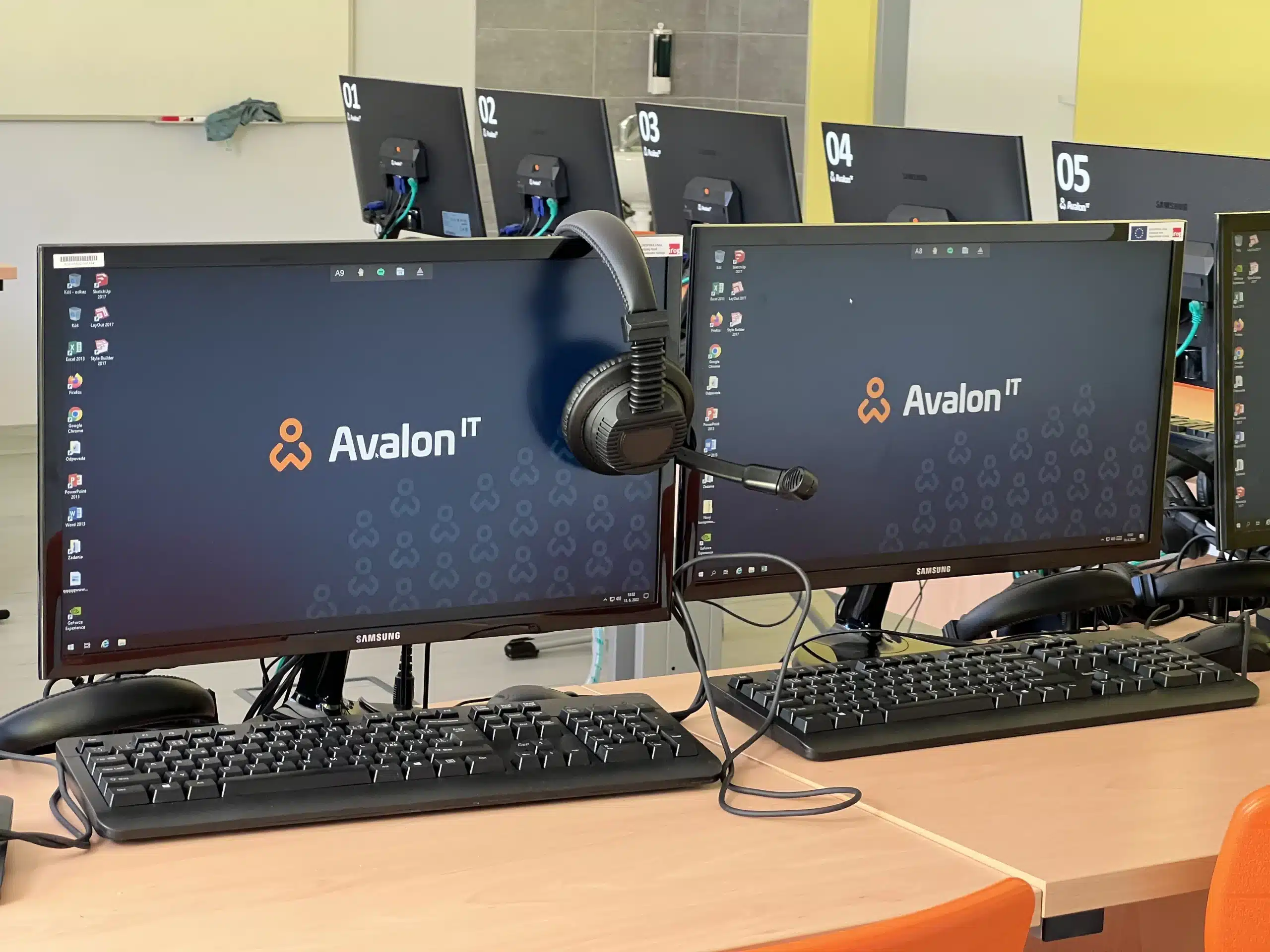 Počítačová učebňa Zero klient AIT 43
